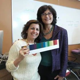 Angela Castro - Coloração pessoal com Dominique Isbecque em Nova York.