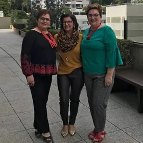 Angela Castro - Ligia e Heloisa Lima – Curso de Visagismo.